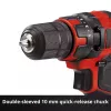 Belaidis gręžtuvas-suktuvas Einhell TC-CD 18/35 Li – Solo, 550 aps./min., 1 cm griebtuvas