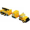 Transporto priemonių rinkinys Popular Playthings Mix or Match Vehicles Construction Black Yellow