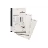 Įdėklai ženkliukams Durable 1456-02 60x90 mm Balti