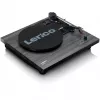 Puskilpa automatinis vinilo grotuvas Lenco LS-10 Juodas su įmontuotais garsiakalbiais, 33/45 aps/min, RCA išėjimas, ausinių lizdas