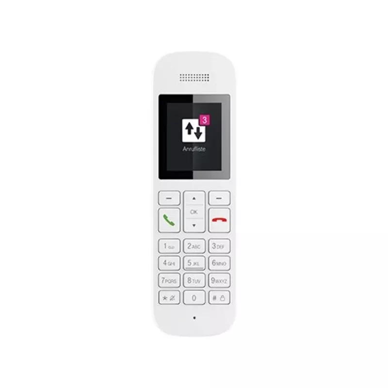 Telekom Sinus A12 Analoginis/DECT telefonas Baltas