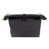 Kuprinė XDDESIGN Urban Lite Black — 21 L (išplečiama iki 27 L), 15,6 col. nešiojamojo kompiuterio skyrius, vandeniui atspari, su lagamino diržu