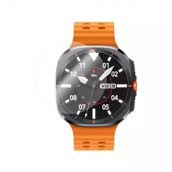 Grūdinto stiklo apsauginė plėvelė FIXED Samsung Galaxy Watch Ultra — skaidri, 2 vnt.