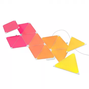 Nanoleaf Shapes TRIANGLE SMARTER KIT – 15 išmaniųjų LED plokščių rinkinys