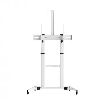 Sbox FS-3610 Grindinis stovas itin dideliam LED televizoriui 60-100 colių 100 kg baltas