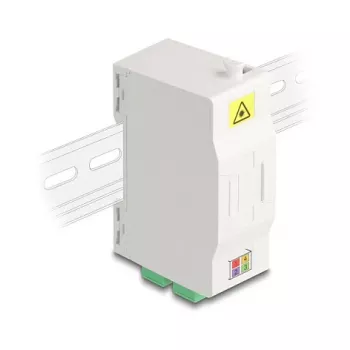 Optinio pluošto jungčių dėžutė DeLOCK 88097 SC Simplex balta