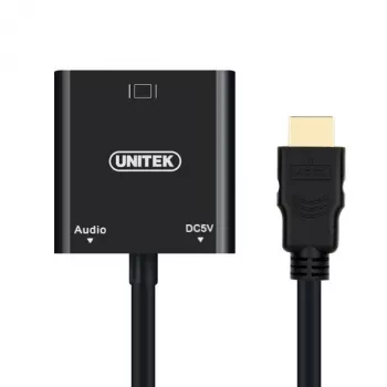 UNITEK Y-6333 adapteris HDMI į VGA su 3,5 mm garso išvestimi