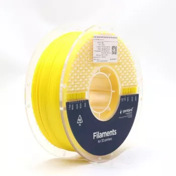 3D spausdinimo gijos Gembird ABS 1.75 mm geltona 1 kg