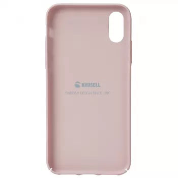 Dėklas Krusell Sandby iPhone XS Max 16,5 cm (6,5 colio) Rožinis