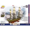 Konstruktorius Cobi HMS Victory — 2517 detalių, detalus istorinis burlaivio modelis