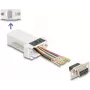 DeLOCK D-Sub 9 pin female to RJ45 female surinkimo rinkinys baltas VGA RJ-45