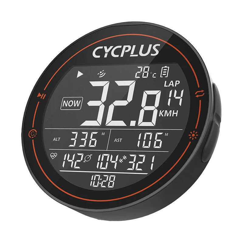 Dviračio kompiuteris Cycplus M2 – suderinamas su Strava, TrainingPeaks