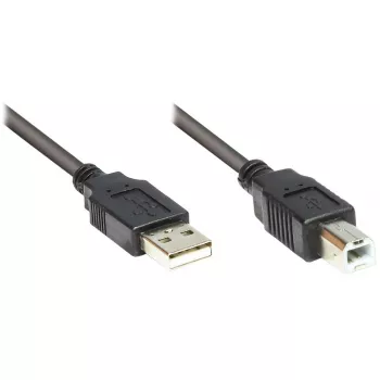 GoodConnections USB 2.0 A > B (ST-ST) 1,8m adapterinis kabelis juodas (2510-2OFS)
