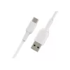 Belkin CAB001BT1MWH2PK USB kabelis baltas