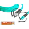 Lightwin LDP-50 FC-LC 5.0 OM3 šviesolaidinis kabelis 5 m LSOH 2x FC 2x LC turkio spalvos