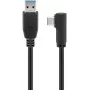 MicroConnect USB3.1CA1A USB laidas USB 3.2 Gen 1 (3.1 Gen 1) 1 m USB A USB C Juodas