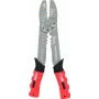 Crimping įrankis ks tools 115.1231, 220 mm – izoliuotiems ir neizoliuotiems gnybtams