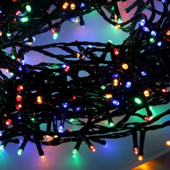 LED girlianda Extralink 500 šviesų įvairiaspalvė, 25 m, vidaus/lauko, modelis EX.73318
