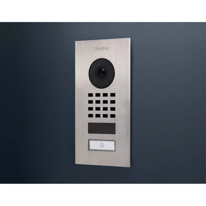 Vaizdo domofono sistema DoorBird D1101V nerūdijantis plienas 1080p IR