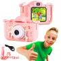 Vaikų fotoaparatas Extralink KIDS CAMERA H29 Vienvietis, rožinis