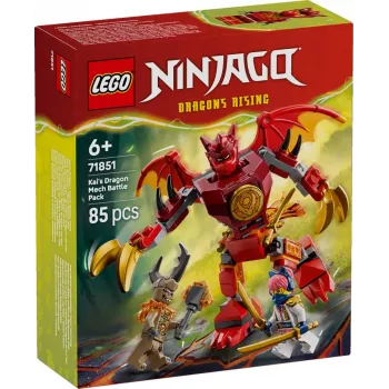 LEGO NINJAGO 71851 Kainio drakono mechaninis kovos rinkinys