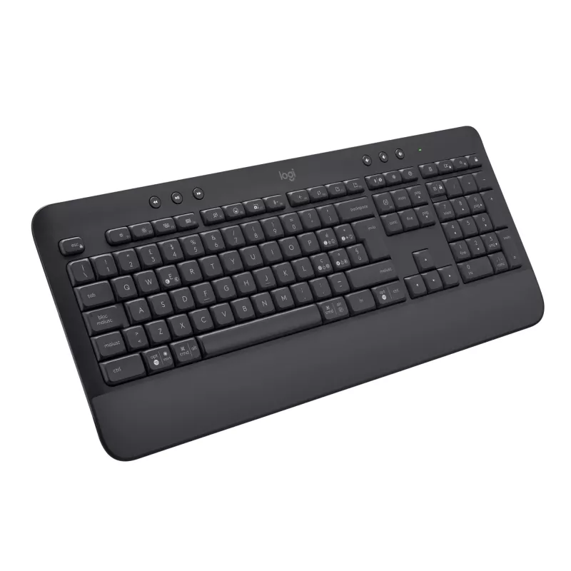 Logitech Signature belaidė klaviatūra - Bluetooth 5.1 - QWERTY itališkas išdėstymas - grafito spalva (920-010915)