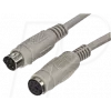 S/CONN 78106-2 PS/2 kabelis 1,8 m 6 kontaktų Mini-DIN baltas
