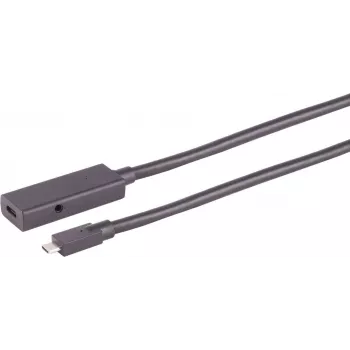 USB-C laidas ShiverPeaks S/CONN 13-49405 USB 3.2 Gen 2 4 m juodas