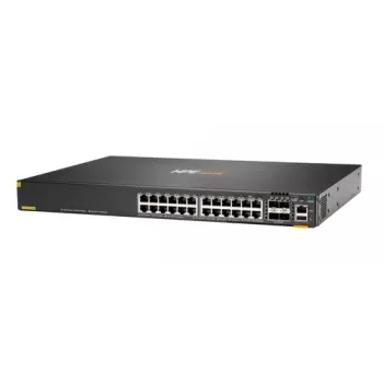 HPE Aruba Networking CX 6200F 24G 4SFP+ jungiklis - valdomas L3 jungiklis, 24x Gigabit Ethernet + 4x 10G SFP+, rietuvės atstumas iki 10 km