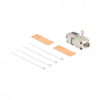 Tinklo kabelio jungtis DeLOCK 88198 LSA į LSA Cat.6A STP 31,6 mm nerūdijantis plienas