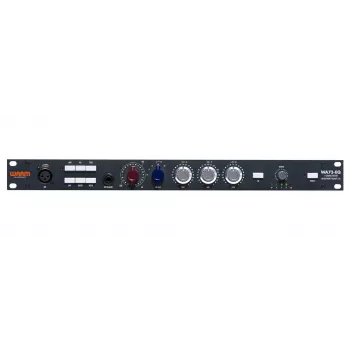 Garso išankstinis stiprintuvas WARM AUDIO WA73-EQ – vieno kanalo, juodas, 20–20000 Hz, 1200 Ω įėjimas, 115/230 V