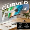 Monitorio laikiklis ONKRON G110-BG 1 ekranui 15 kg, iki 106,7 cm (42 col.), VESA 75x75–100x100, spaustuvas/varžtas, juodas/pilka