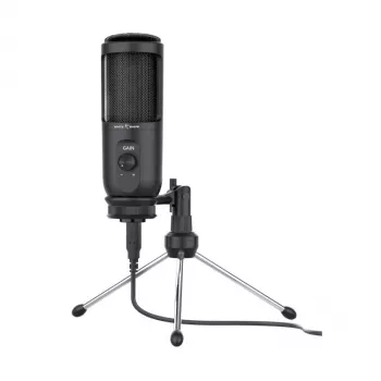 White Shark TAUS Microphone Black Studio – profesionalus kondensatorinis mikrofonas