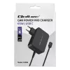 Qoltec 52386 GaN POWER PRO įkroviklis | 1xUSB-C | 65W | 5-20V | 3-3.25A | Juodas