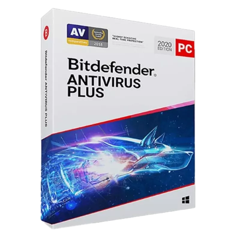 Bitdefender Antivirus Plus | 1 kompiuteriui | 1 metai | Tik ES