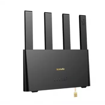Maršrutizatorius TENDA 4G08 4G LTE Wi-Fi dvejopos juostos 2,4/5 GHz, 4 integruotos antenos, 2 LAN prievadai, iki 867/300 Mbps