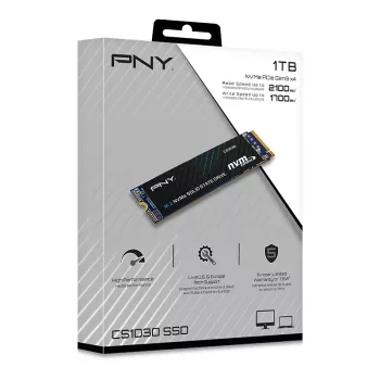 PNY CS1030 1 TB M.2 PCI Express 3.0 NVMe 3D NAND vidinis SSD diskas