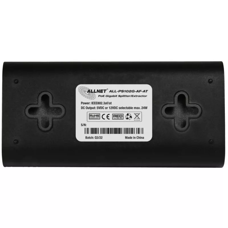 ALLNET ALL-PS102G-AF-AT PoE skirstytuvas Gigabit 24W