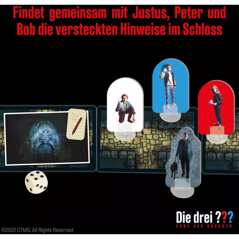 Die drei Erbe des Drachen Spiel, šeimyninis žaidimas