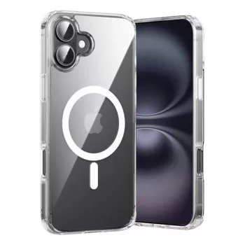 Apsauginis dėklas Vention KUGT0-20, skirtas iPhone 16 Plus, permatomas, su MagSafe