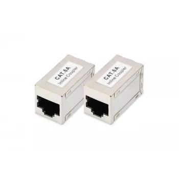 Digitus CAT 6A modulinės movos ekranuotos 2 vnt RJ-45 auksuoti kontaktai