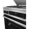 Gorenje GKS6C71XF Laisvai pastatoma viryklė su orkaite Sidabrinė