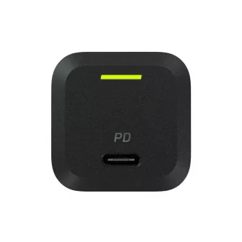 Mobiliojo įrenginio įkroviklis Green Cell CHARGC06, USB-C 33W, Quick Charge 3.0, AC 100–240V, juodas