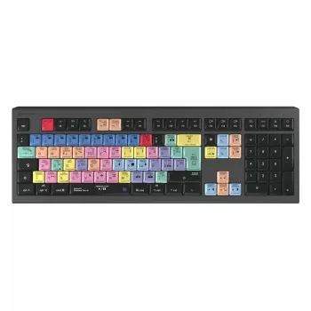 Logickeyboard Adobe Premiere Pro CC Astra 2 klaviatūra Universal USB QWERTZ vokiška pilka