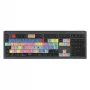 Logickeyboard Adobe Premiere Pro CC Astra 2 klaviatūra Universal USB QWERTZ vokiška pilka