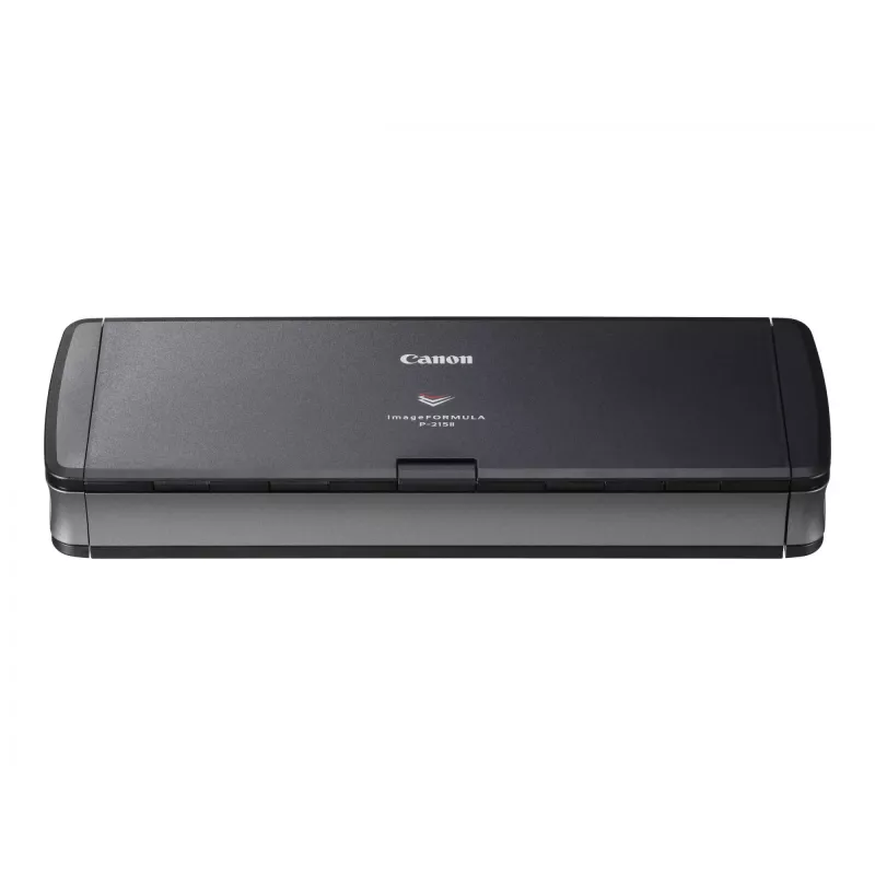 Canon imageFORMULA P-215II nešiojamasis dokumentų skaitytuvas, 216 x 1000 mm, 600 x 600 DPI, 24 bit, lakštinis, juodas, pilkas, CMOS CIS
