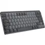 LOGITECH MX Mechanical Mini Minimalistinė belaidė apšviesta klaviatūra - GRAFITO - (US) INTL - 2.4GHZ/BT - N/A - EMEA - CLICKY