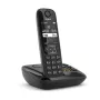 Gigaset AS690A Analoginis/DECT telefonas su skambučio numerio rodymu Juodas