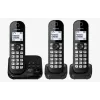 DECT belaidis telefonas Panasonic KX-TGC 463GB su 3 rageliais ir laidiniu pagrindu