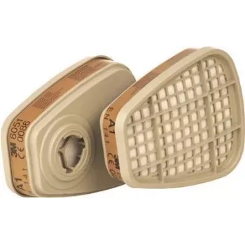 Respiratorius 3M 7000034751 su P100 filtru ir reguliuojamais dirželiais